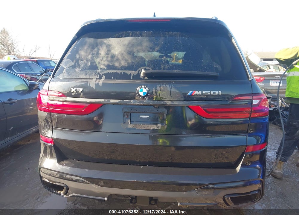 2022 BMW X7 M50I VIN: 5UXCX6C03N9L60677
