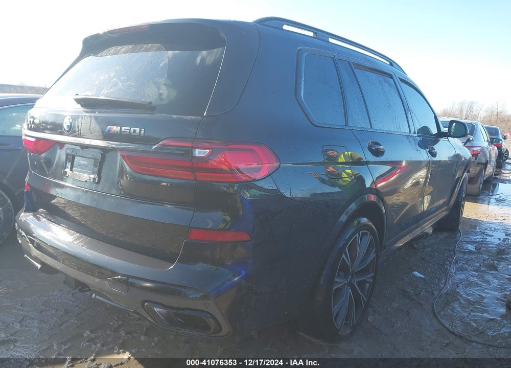 2022 BMW X7 M50I VIN: 5UXCX6C03N9L60677