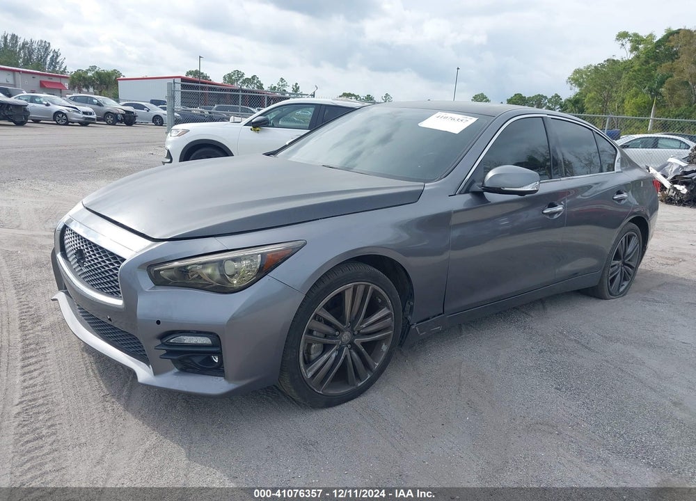 2014 INFINITI Q50 SPORT VIN: JN1BV7AR7EM705509