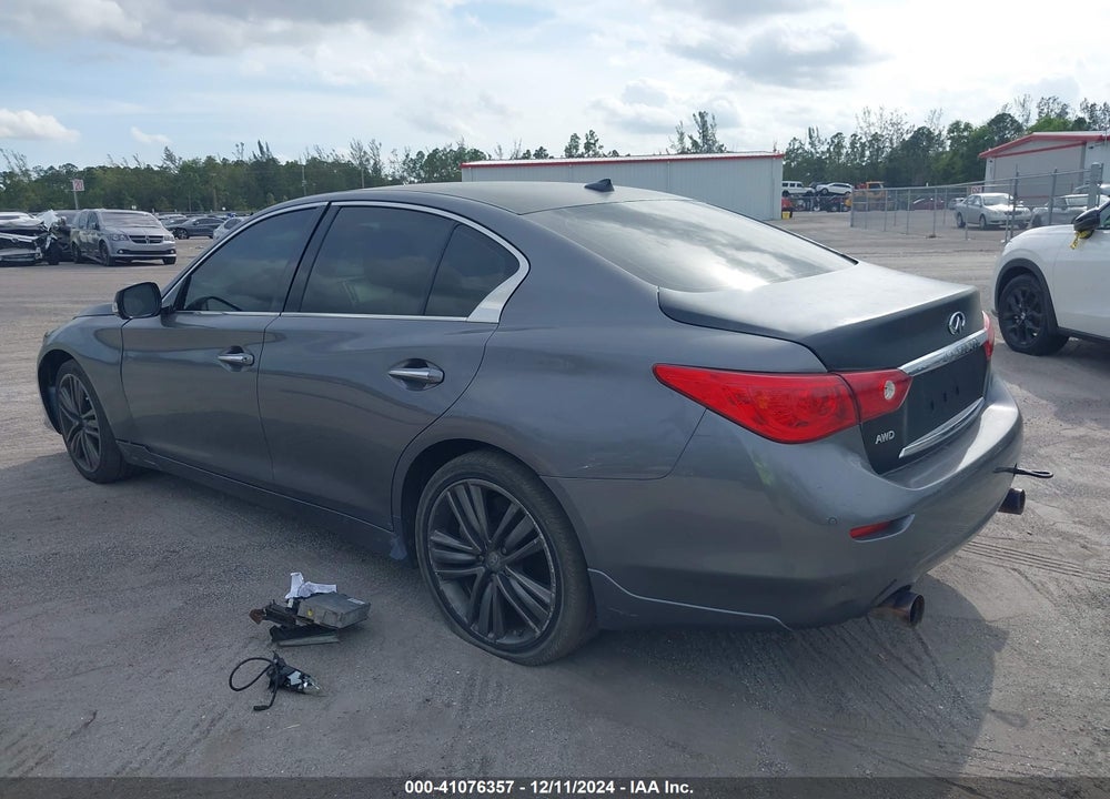 2014 INFINITI Q50 SPORT VIN: JN1BV7AR7EM705509