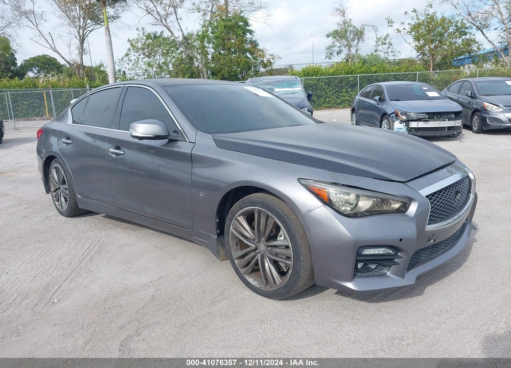 2014 INFINITI Q50 SPORT VIN: JN1BV7AR7EM705509