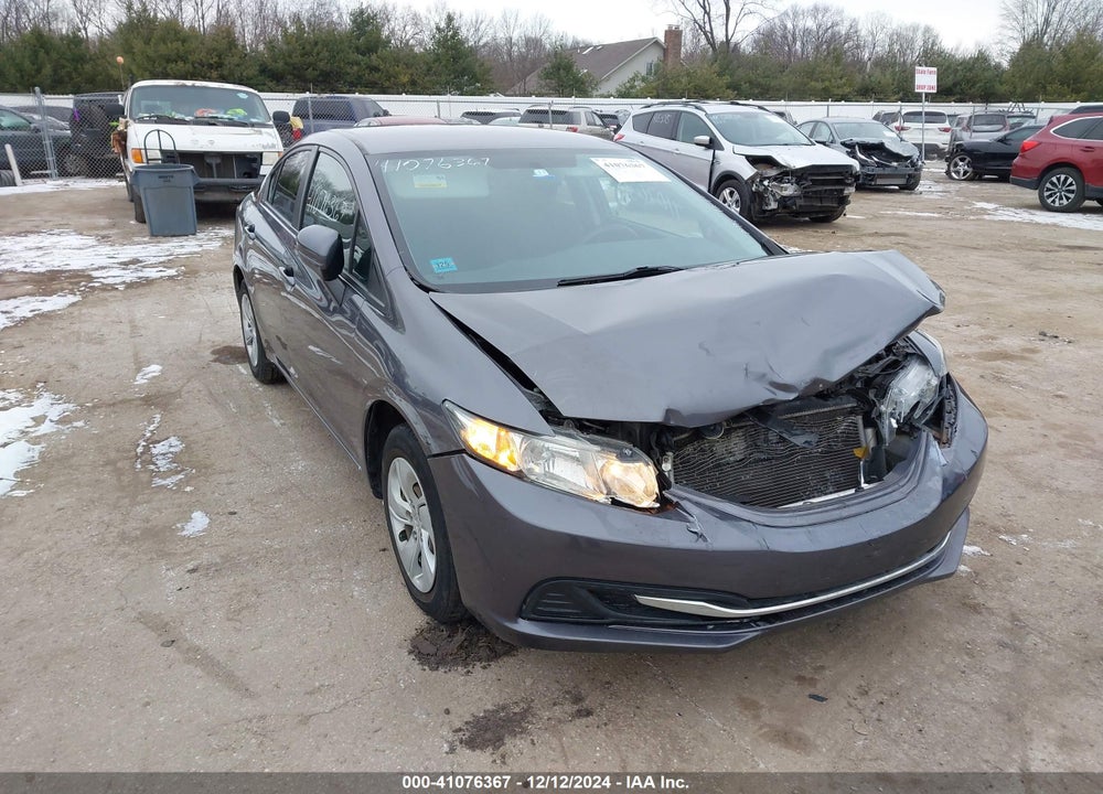 2015 HONDA CIVIC LX VIN: 19XFB2F50FE296270
