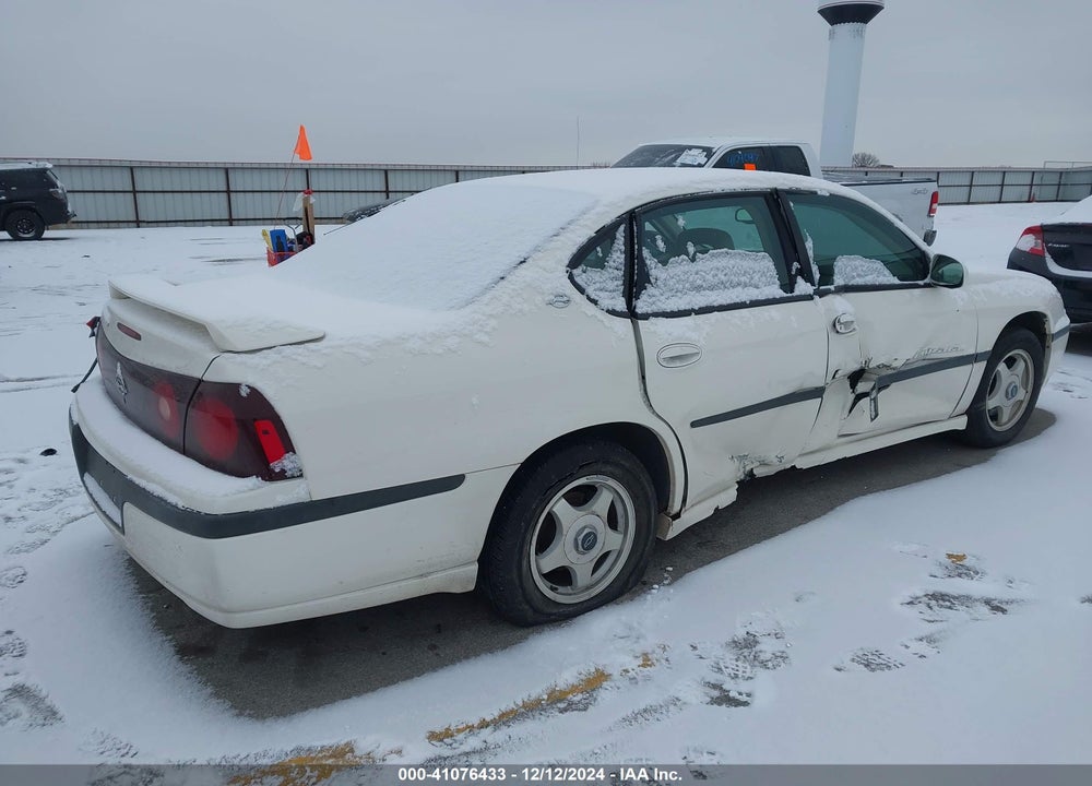 2002 CHEVROLET IMPALA LS VIN: 2G1WH55K129185526