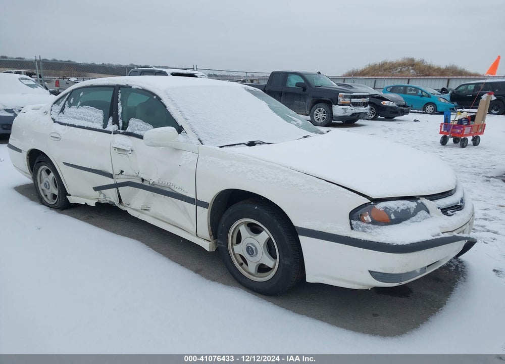 2002 CHEVROLET IMPALA LS VIN: 2G1WH55K129185526