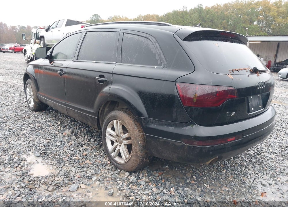 2009 AUDI Q7 3.6 5 PASSENGER/3.6 PREMIUM VIN: WA1AY74LX9D022632