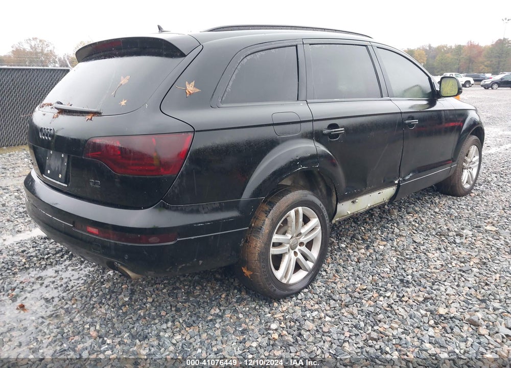 2009 AUDI Q7 3.6 5 PASSENGER/3.6 PREMIUM VIN: WA1AY74LX9D022632