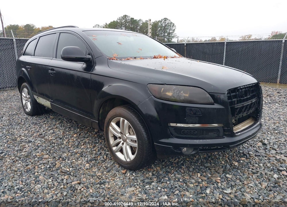 2009 AUDI Q7 3.6 5 PASSENGER/3.6 PREMIUM VIN: WA1AY74LX9D022632