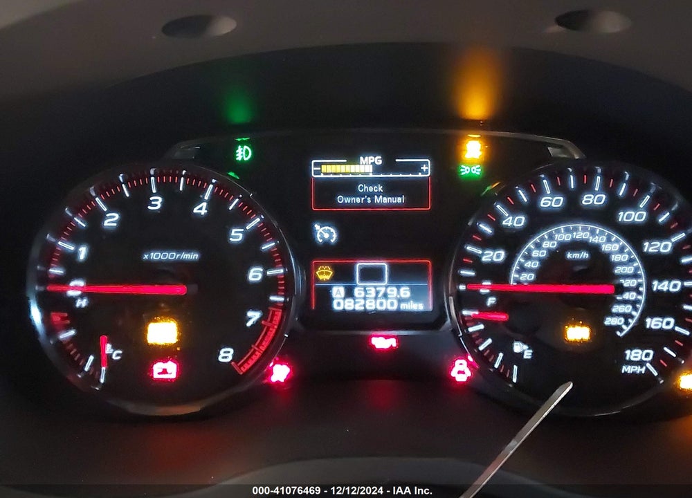 2020 SUBARU WRX LIMITED VIN: JF1VA1H68L9817367