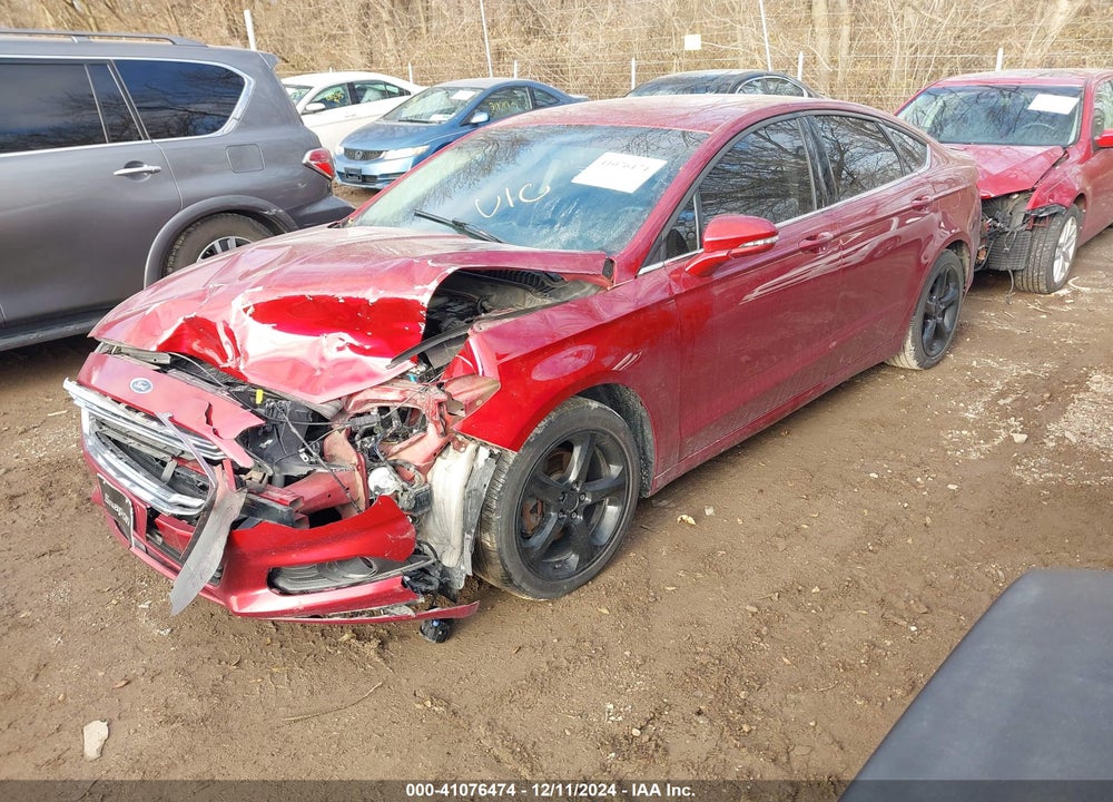 2016 FORD FUSION SE VIN: 3FA6P0HD8GR360761