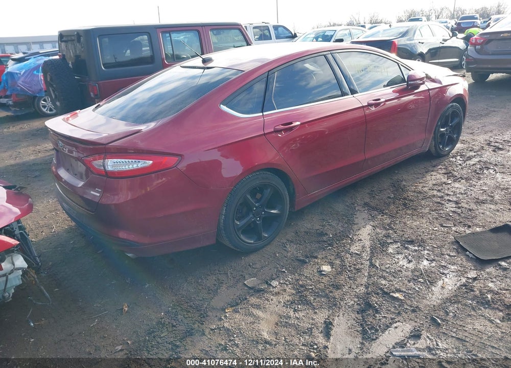2016 FORD FUSION SE VIN: 3FA6P0HD8GR360761