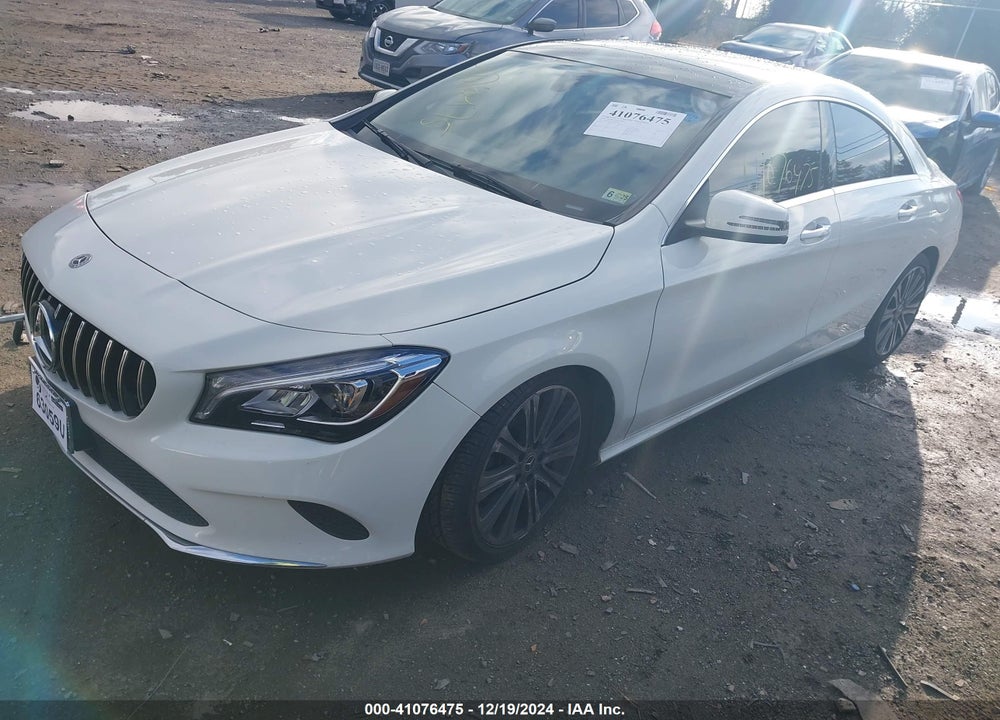 2018 MERCEDES-BENZ CLA 250 4MATIC VIN: WDDSJ4GB9JN607870