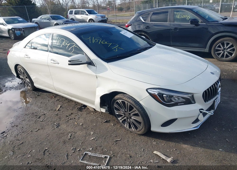 2018 MERCEDES-BENZ CLA 250 4MATIC VIN: WDDSJ4GB9JN607870