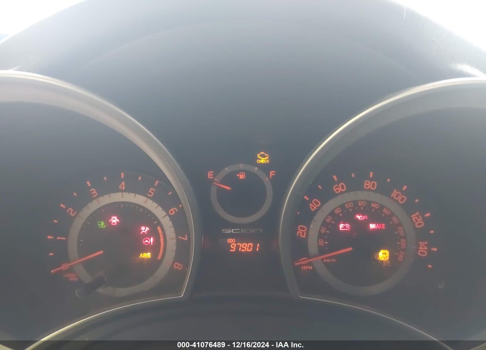 2014 TOYOTA SCION TC VIN: JTKJF5C73E3077873