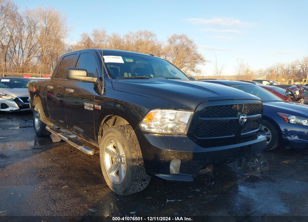 2018 RAM 1500 EXPRESS 4X4 5'7 BOX VIN: 3C6RR7KT0JG197771
