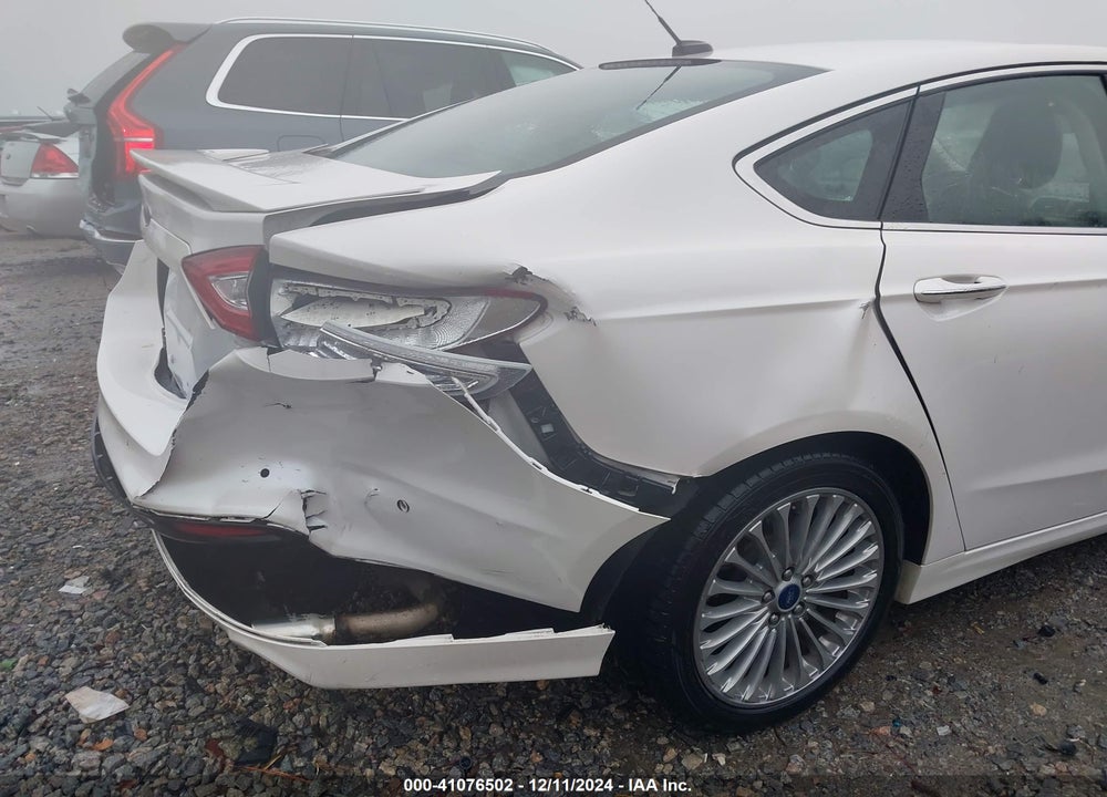2013 FORD FUSION HYBRID TITANIUM VIN: 3FA6P0RU9DR355918