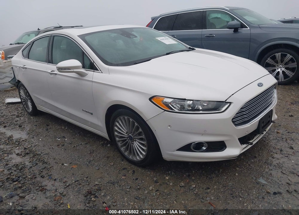 2013 FORD FUSION HYBRID TITANIUM VIN: 3FA6P0RU9DR355918