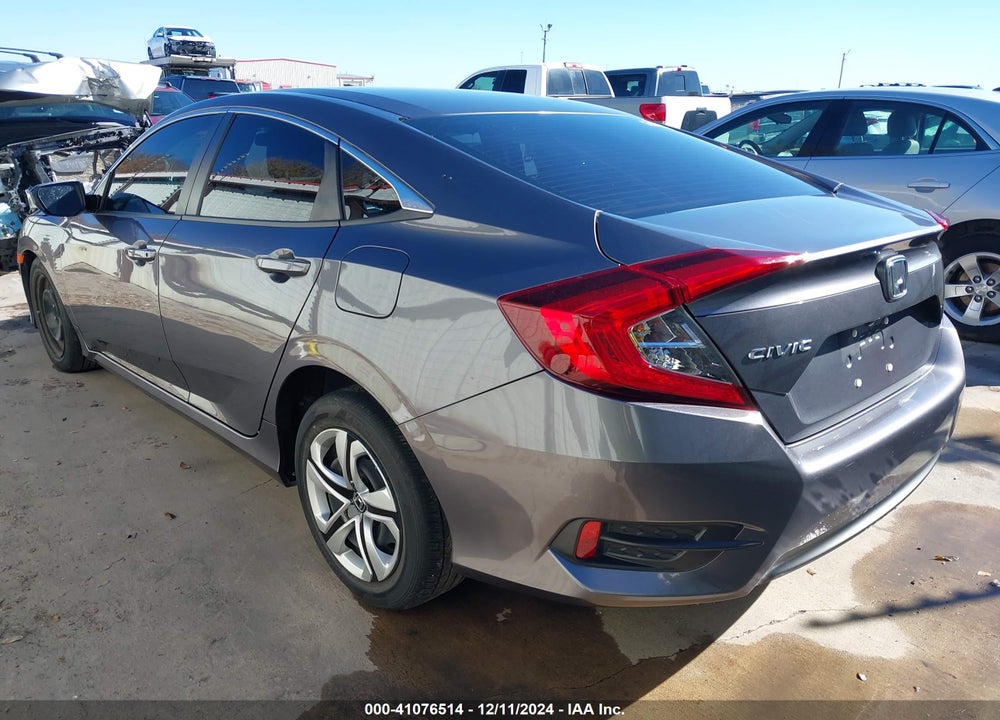 2018 HONDA CIVIC LX VIN: 19XFC2F58JE042473