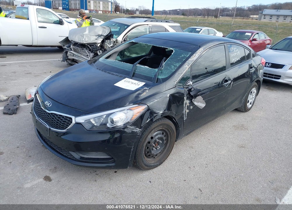 2016 KIA FORTE LX VIN: KNAFK4A66G5496012