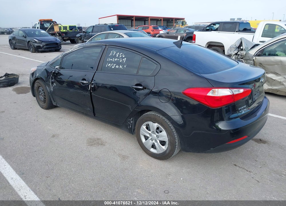 2016 KIA FORTE LX VIN: KNAFK4A66G5496012