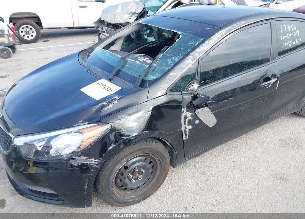 2016 KIA FORTE LX VIN: KNAFK4A66G5496012