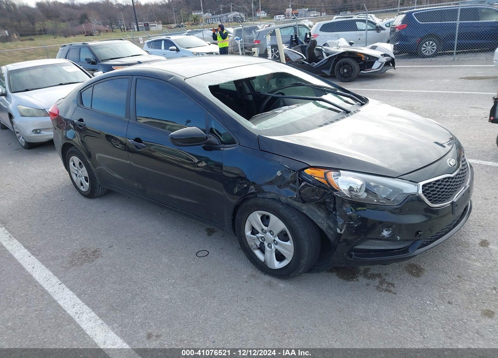 2016 KIA FORTE LX VIN: KNAFK4A66G5496012