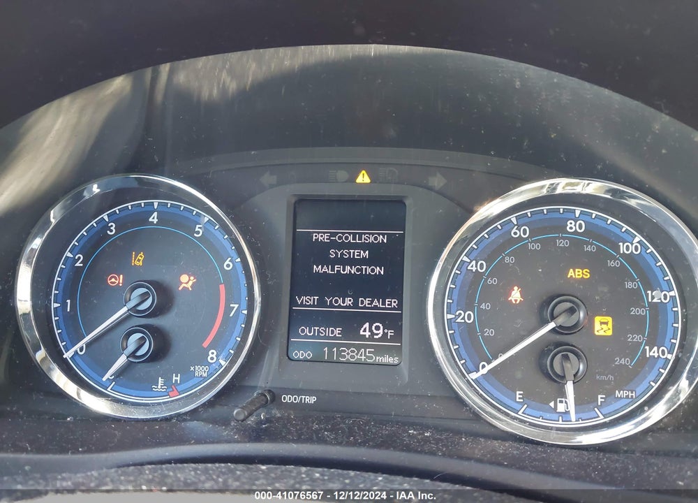 2019 TOYOTA COROLLA LE VIN: 5YFBURHE2KP892617