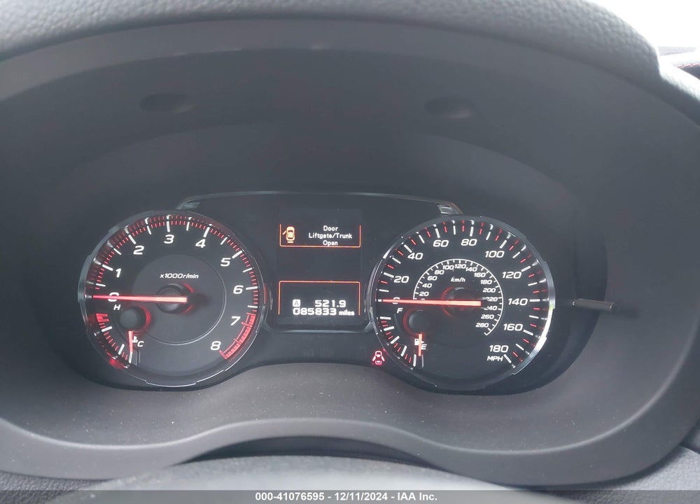 2020 SUBARU WRX VIN: JF1VA1A62L9817004