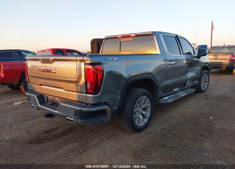 2020 GMC SIERRA 1500 4WD SHORT BOX SLT VIN: 1GTU9DED4LZ250710