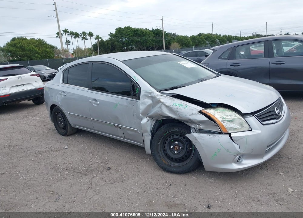 2010 NISSAN SENTRA 2.0S VIN: 3N1AB6AP8AL718254