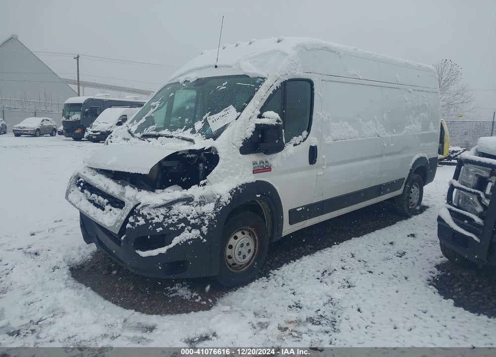 2019 RAM PROMASTER 2500 HIGH ROOF 159 WB VIN: 3C6TRVDG1KE535721