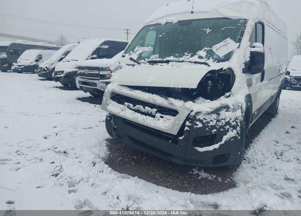 2019 RAM PROMASTER 2500 HIGH ROOF 159 WB VIN: 3C6TRVDG1KE535721