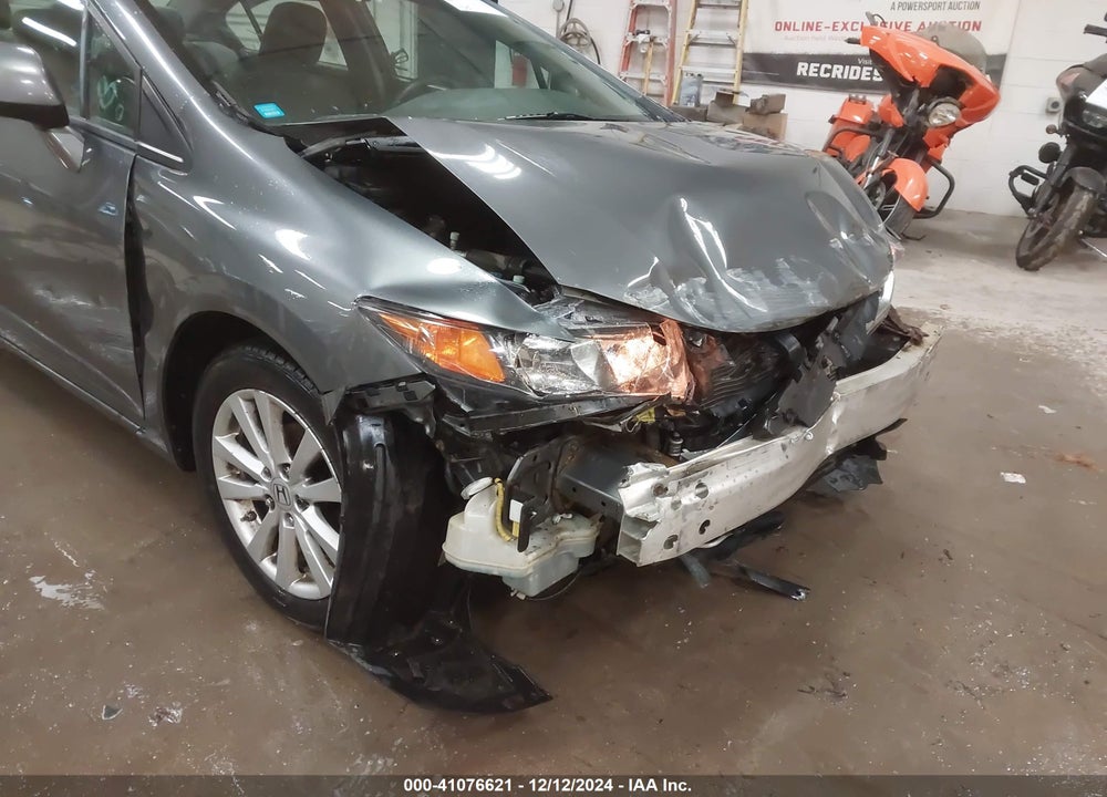 2012 HONDA CIVIC EX VIN: 19XFB2F81CE319657