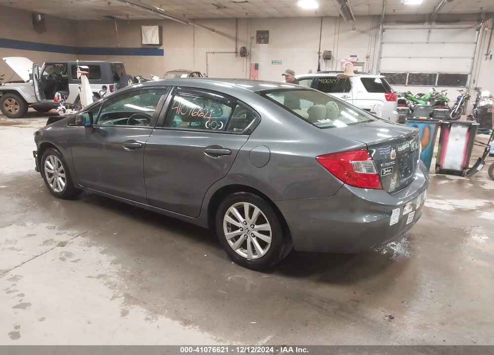2012 HONDA CIVIC EX VIN: 19XFB2F81CE319657