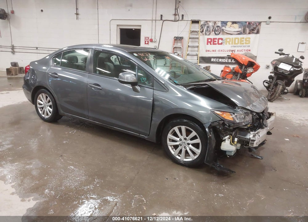2012 HONDA CIVIC EX VIN: 19XFB2F81CE319657