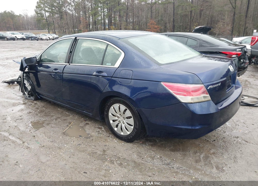 2009 HONDA ACCORD 2.4 LX VIN: 1HGCP26329A106013
