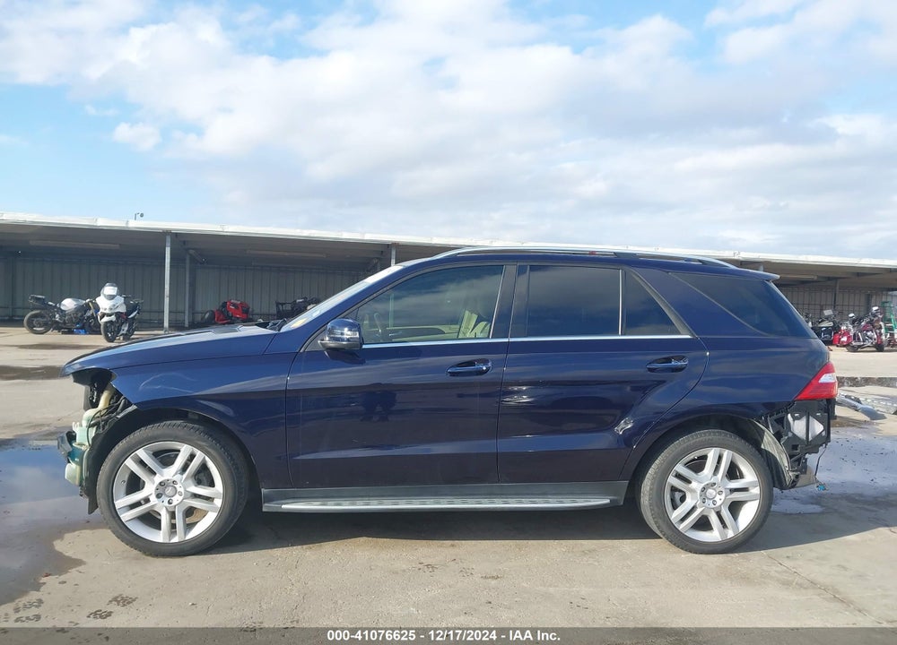 2015 MERCEDES-BENZ ML 350 VIN: 4JGDA5JBXFA479439