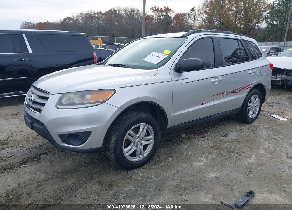 2012 HYUNDAI SANTA FE GLS VIN: 5XYZG3AB3CG108650