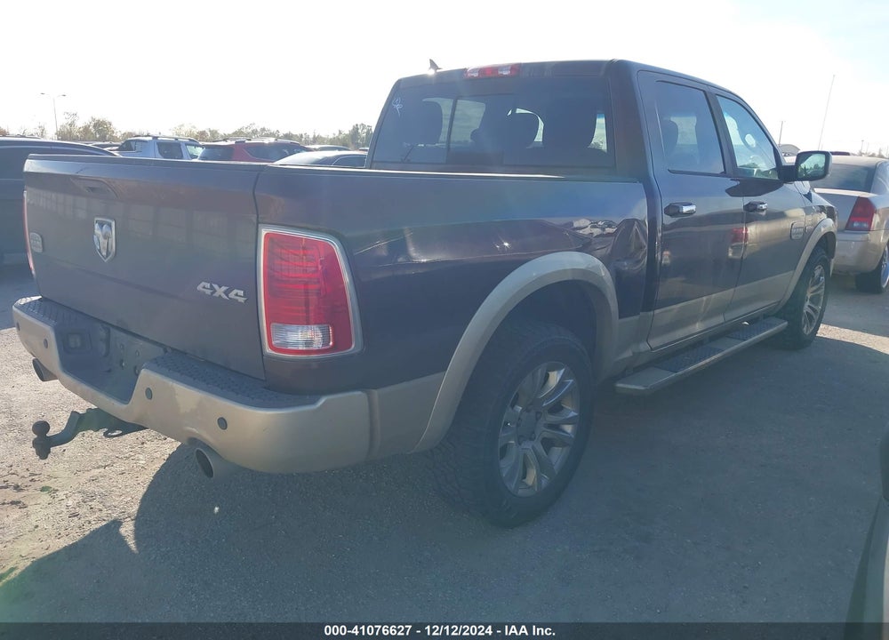 2013 RAM 1500 LAIE LONGHORN EDITION VIN: 1C6RR7PT8DS642876