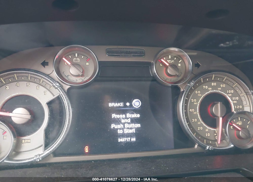 2013 RAM 1500 LAIE LONGHORN EDITION VIN: 1C6RR7PT8DS642876
