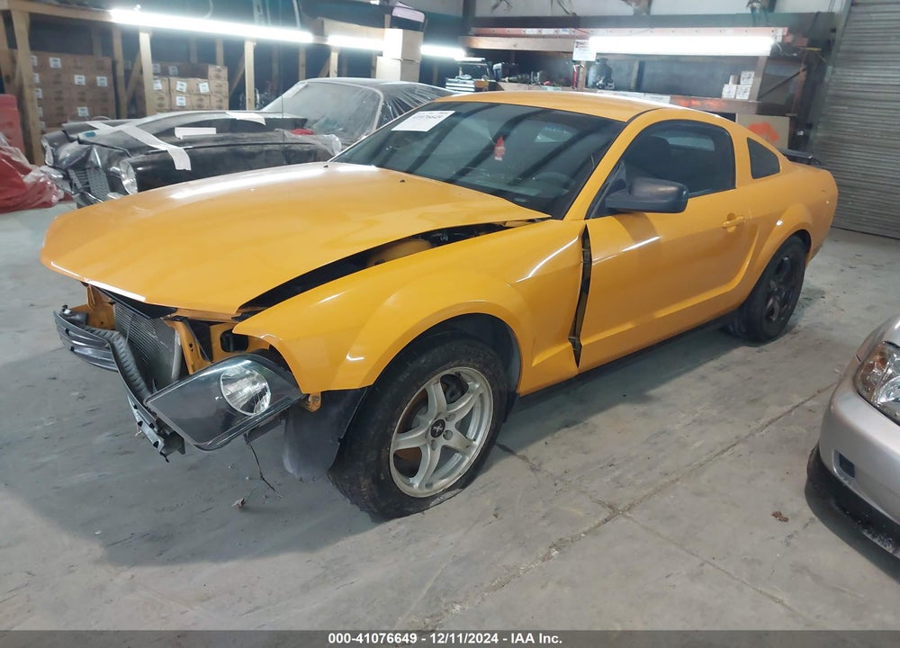 2008 FORD MUSTANG V6 DELUXE VIN: 1ZVHT80N985126731
