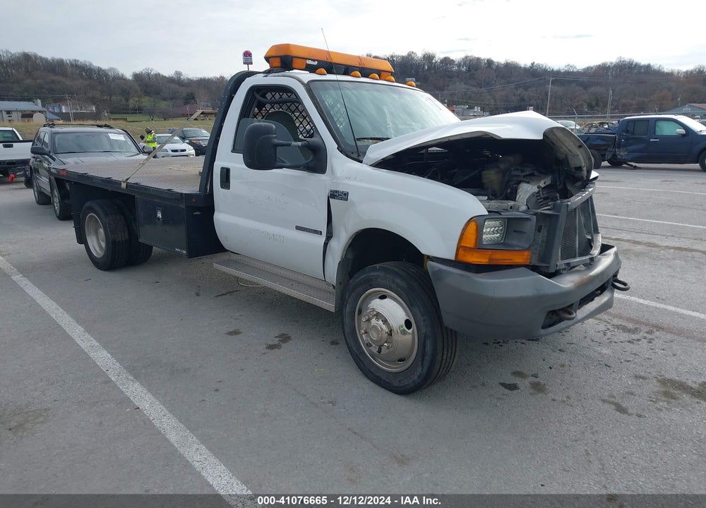 2000 FORD F-450 CHASSIS LARIAT/XL/XLT VIN: 1FDXF46F9YED68199