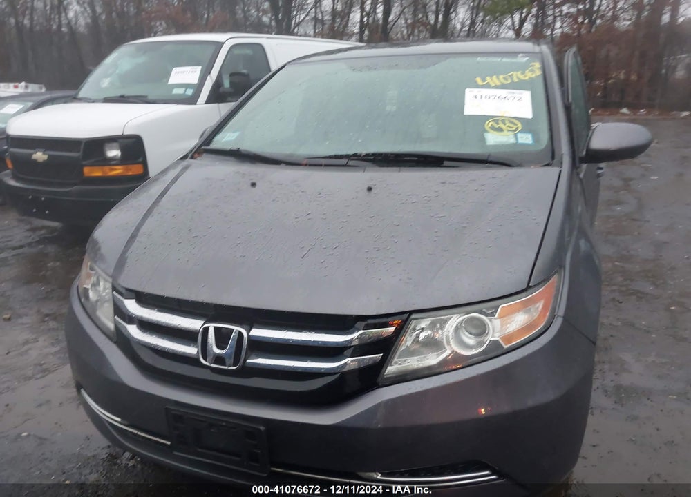 2016 HONDA ODYSSEY SE VIN: 5FNRL5H39GB146323