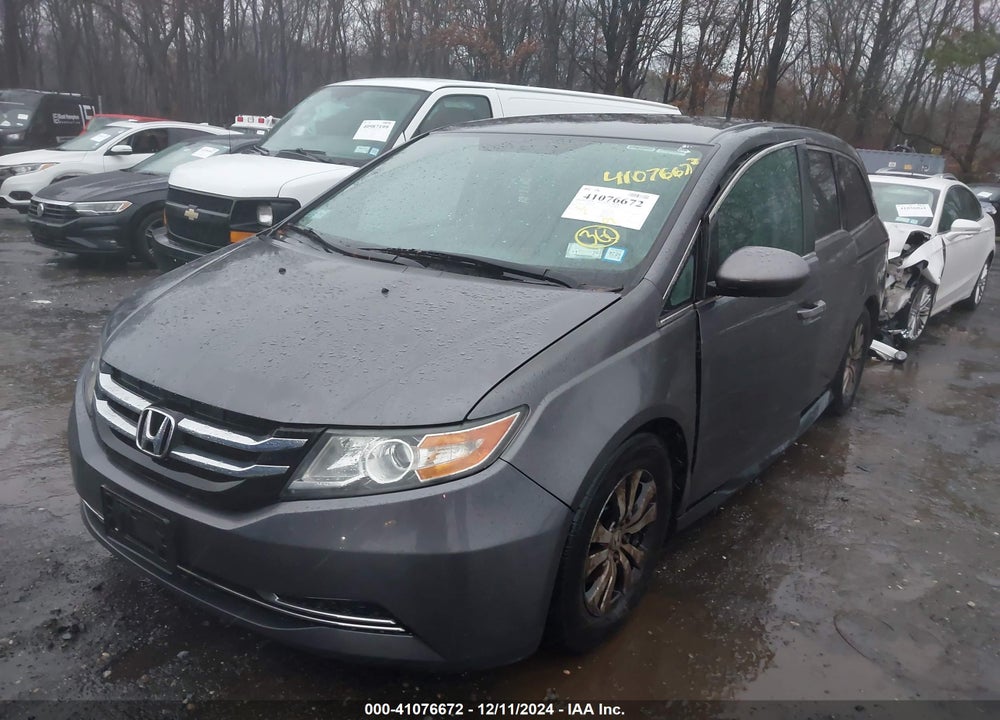 2016 HONDA ODYSSEY SE VIN: 5FNRL5H39GB146323
