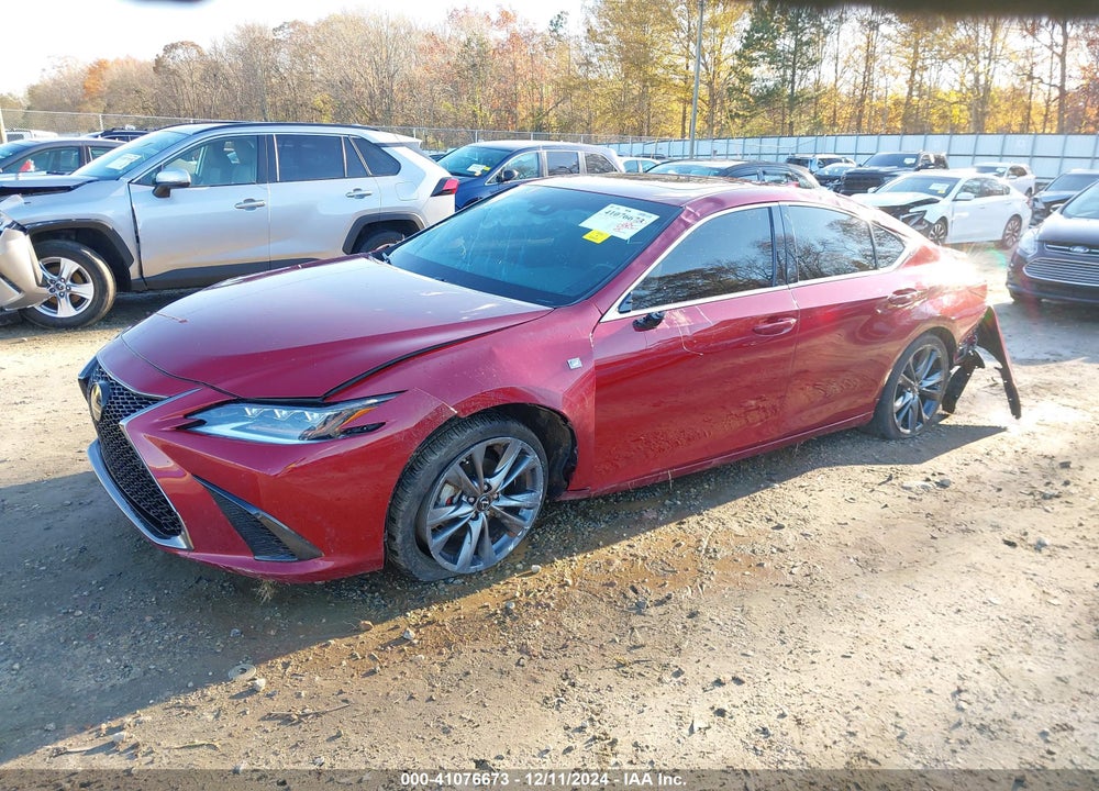 2019 LEXUS ES 350 F-SPORT VIN: 58ABZ1B14KU006698