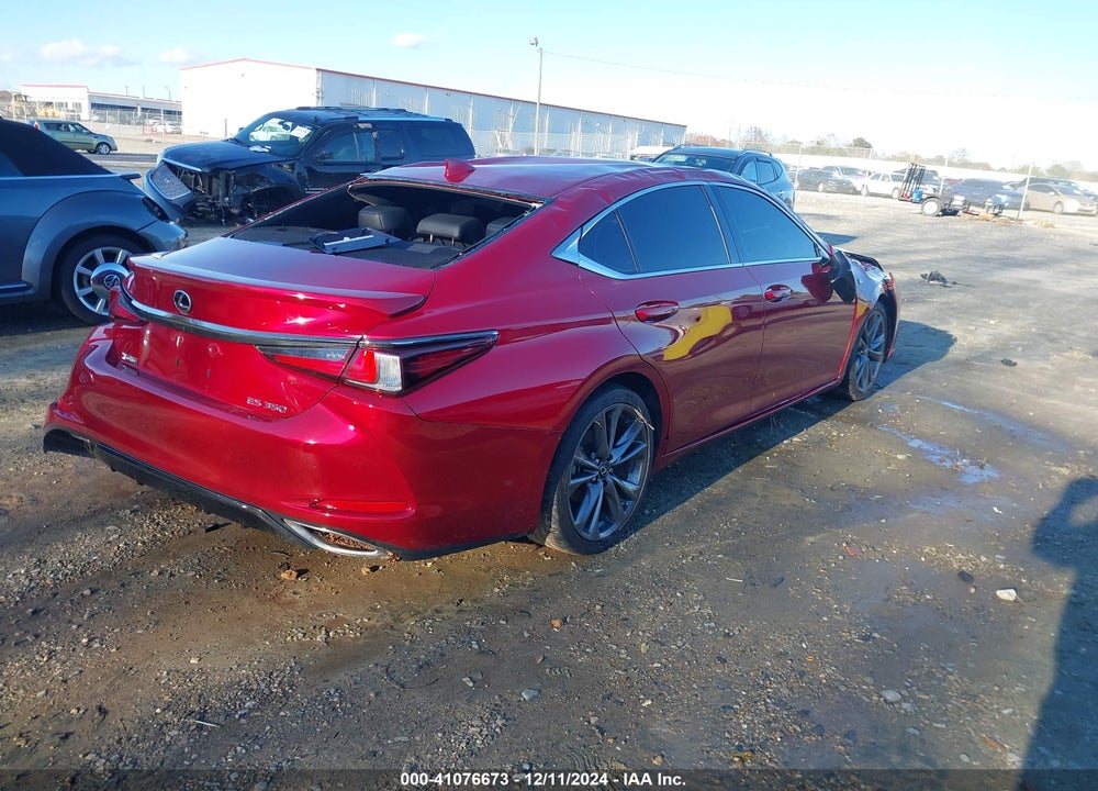 2019 LEXUS ES 350 F-SPORT VIN: 58ABZ1B14KU006698