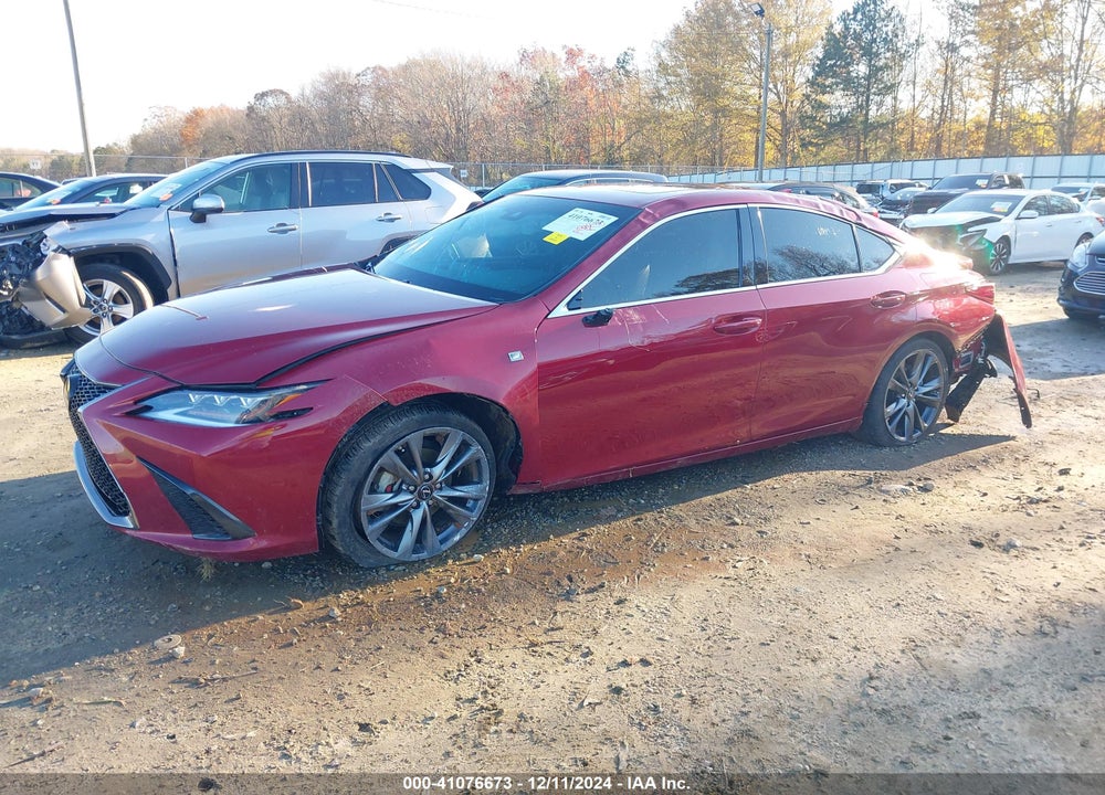 2019 LEXUS ES 350 F-SPORT VIN: 58ABZ1B14KU006698
