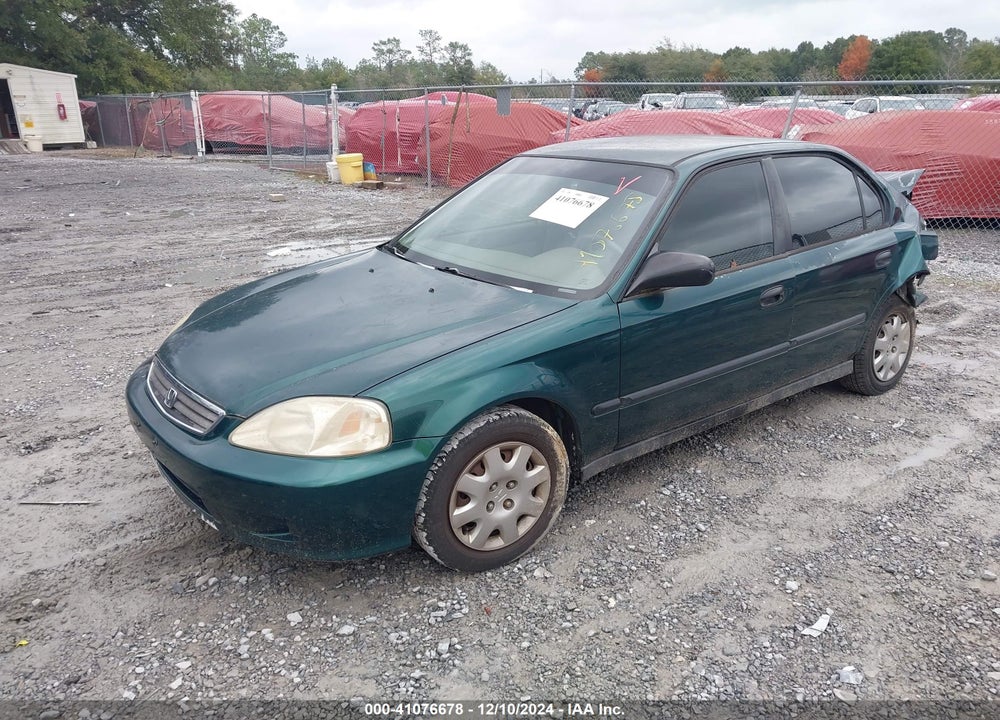 1999 HONDA CIVIC DX VIN: 1HGEJ6626XL032248