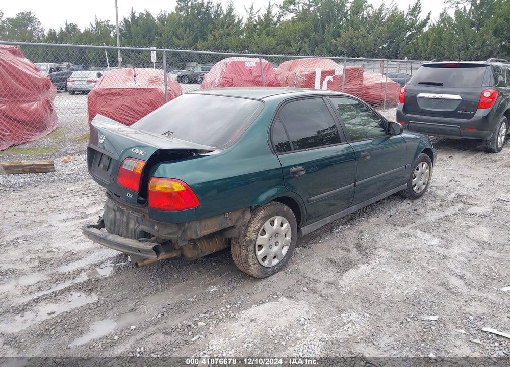 1999 HONDA CIVIC DX VIN: 1HGEJ6626XL032248