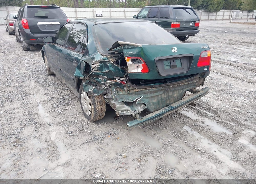 1999 HONDA CIVIC DX VIN: 1HGEJ6626XL032248