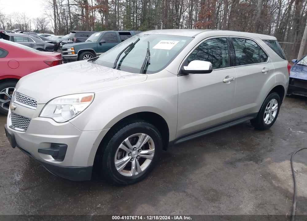 2013 CHEVROLET EQUINOX LS VIN: 2GNALBEK1D6413700